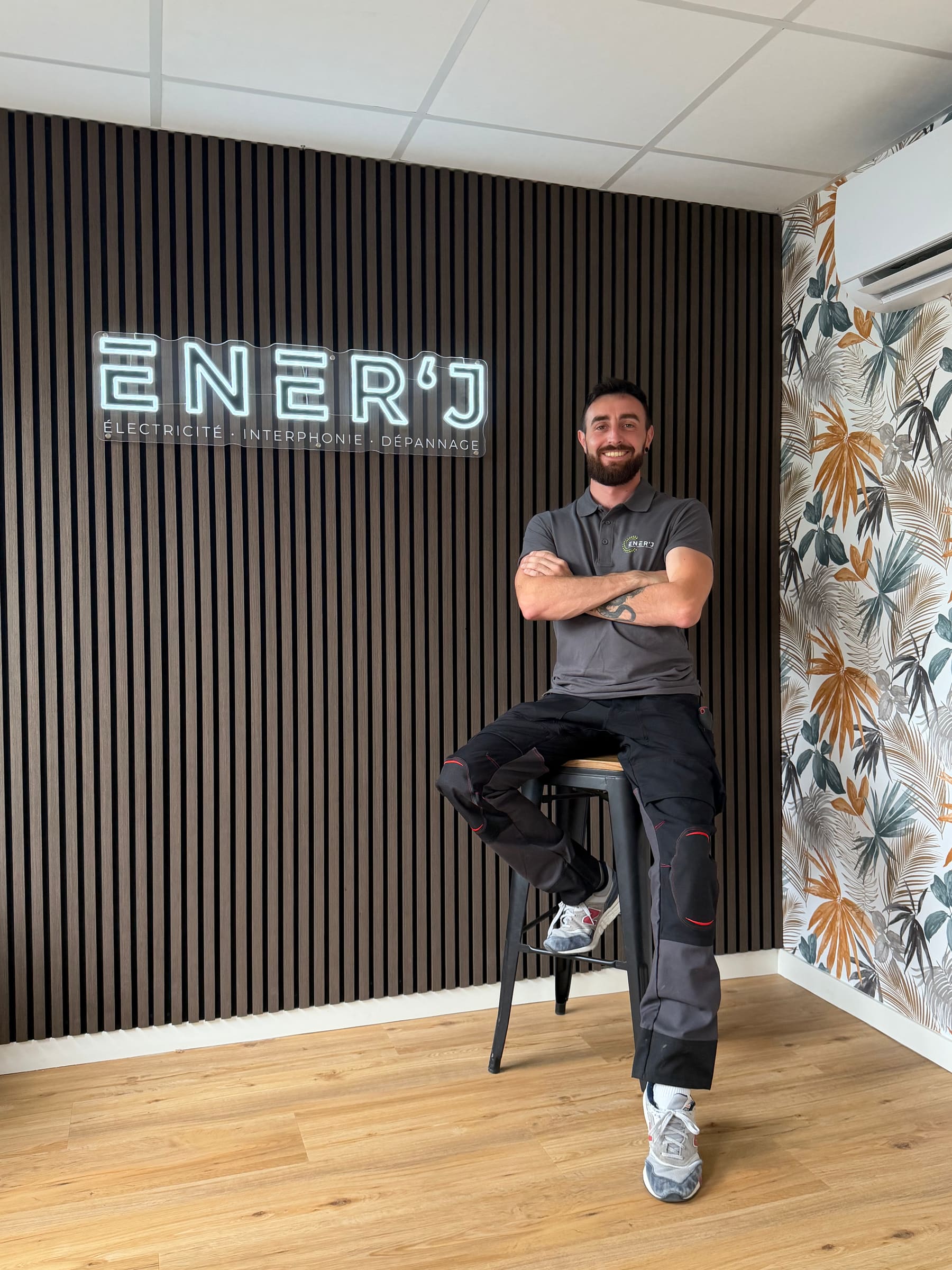 Florian, de l’équipe ENER'J